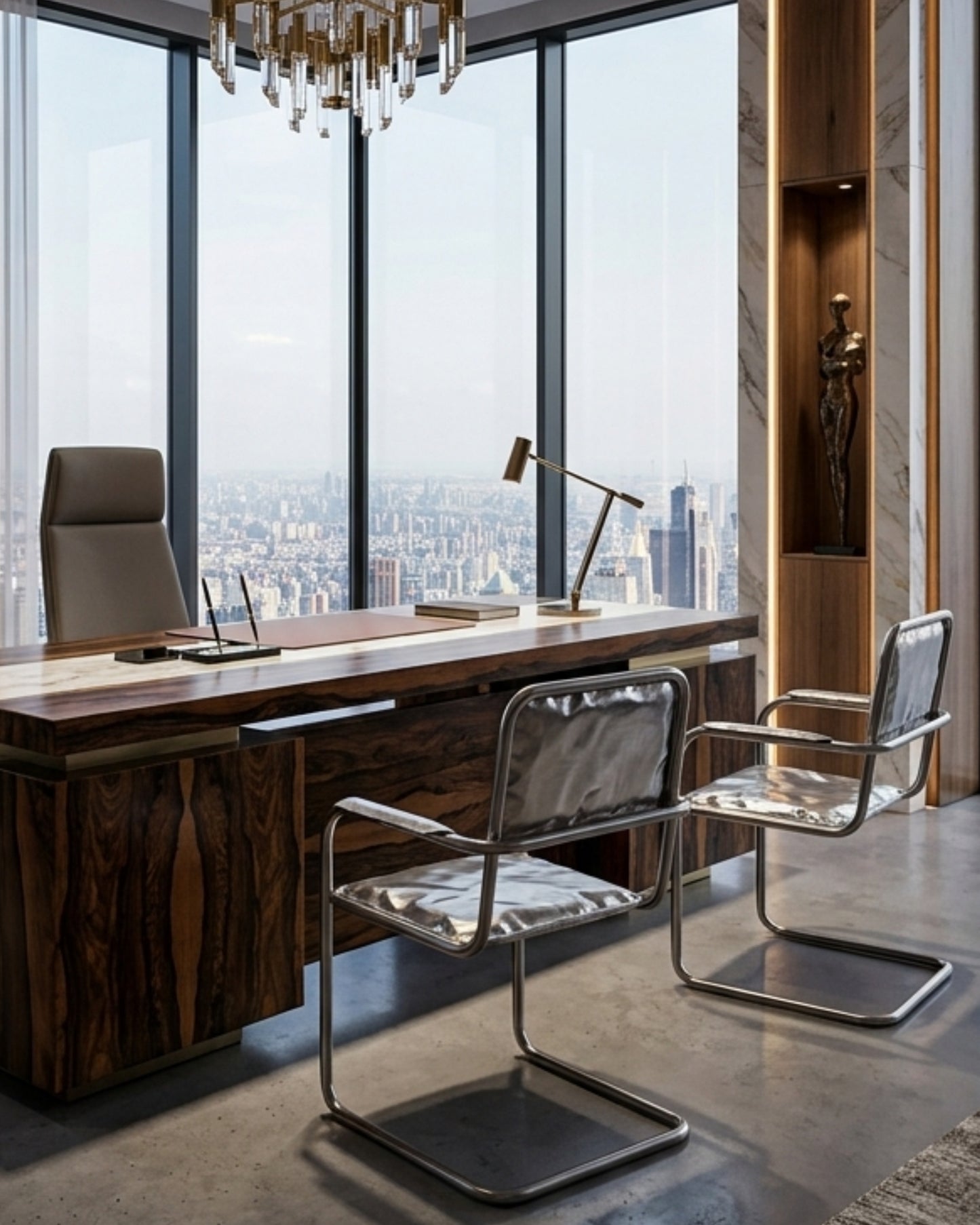Iron Chair – Sedia Design Industriale in Tubolare d'Acciaio
