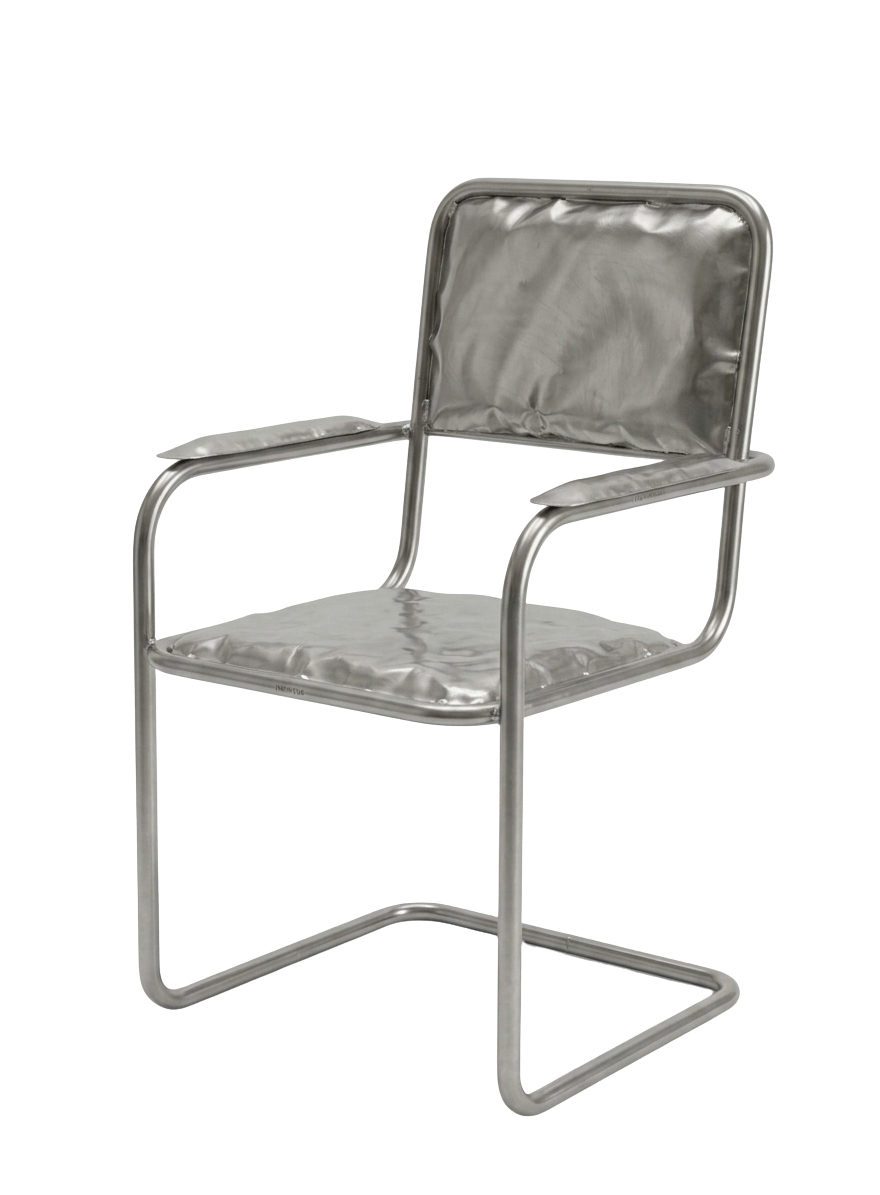 Iron Chair – Sedia Design Industriale in Tubolare d'Acciaio