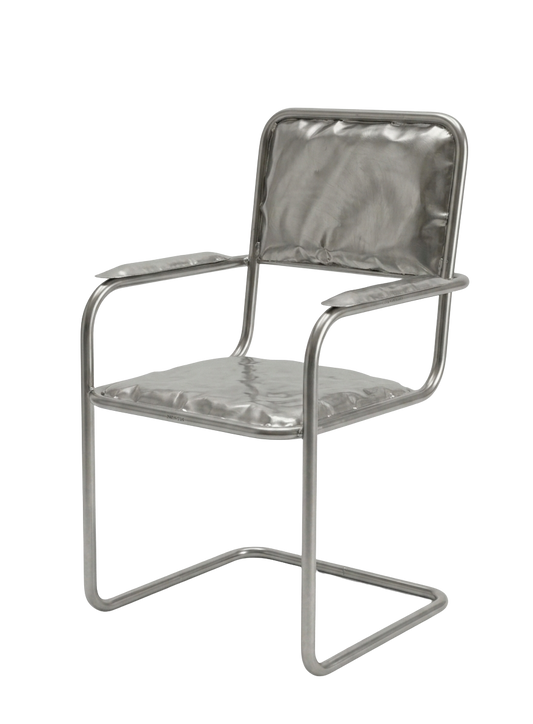 Iron Chair – Sedia Design Industriale in Tubolare d'Acciaio