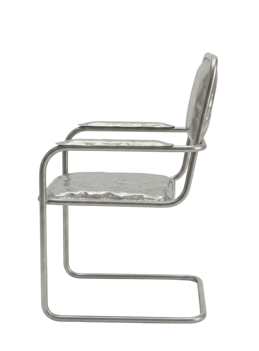 Iron Chair – Sedia Design Industriale in Tubolare d'Acciaio
