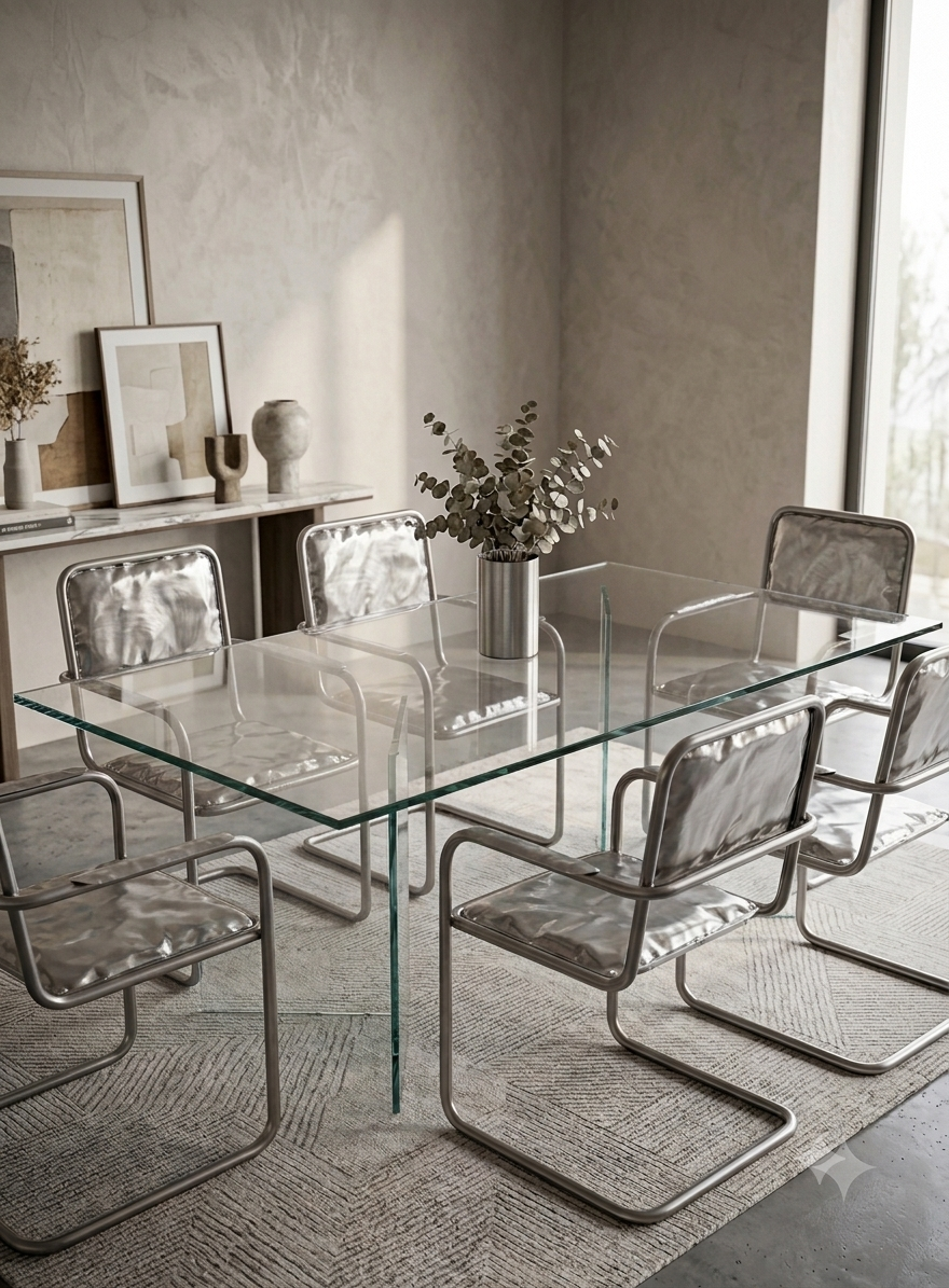 Iron Chair – Sedia Design Industriale in Tubolare d'Acciaio