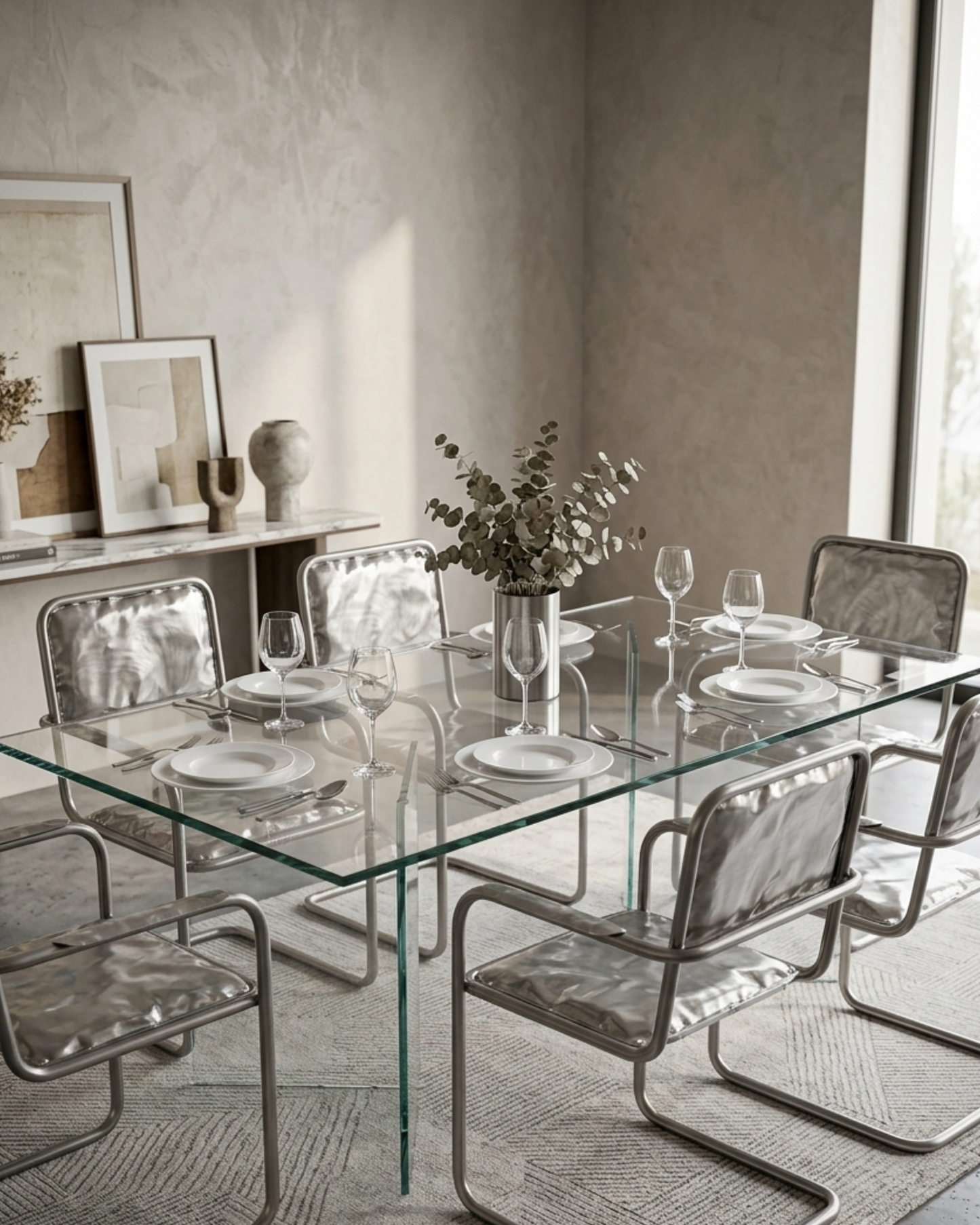Iron Chair – Sedia Design Industriale in Tubolare d'Acciaio